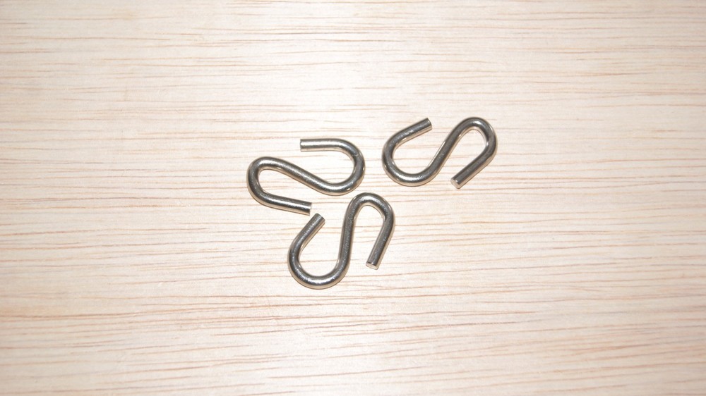 3 LONG CASE S HOOK NEW CLOCK PARTS