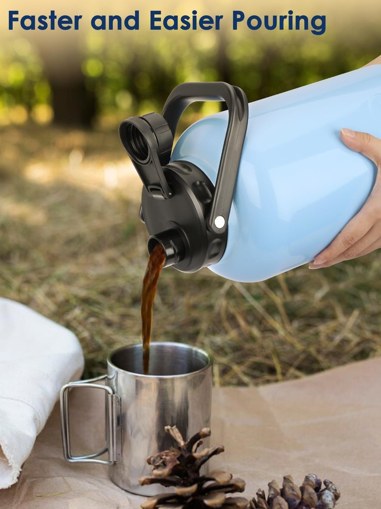 Jug Lid for RTIC - Improved Replacement Cap Compatible with RTIC One Gallon a...