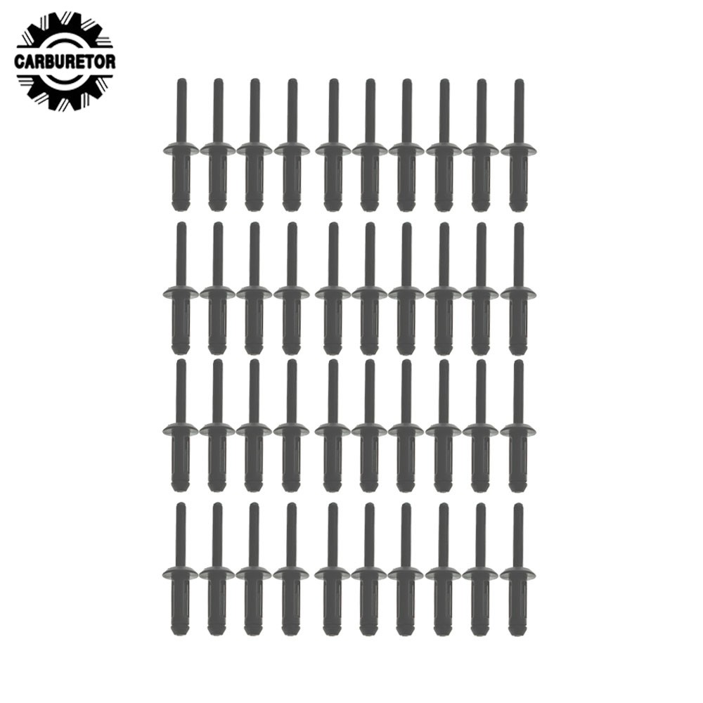 Plastic Poly Rivet Gun Quick Set Riveter Riveting Hand Tool Asorted Set 41 Pcs