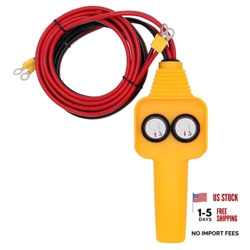 Winch Controller, Push Button Winch Remote Assembly Replacement for Pulling