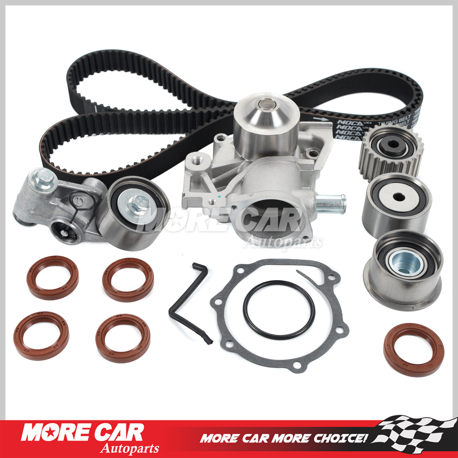 Timing Belt Kit Water Pump Fit for 2000-2006 Subaru Outback Baja Legacy 2.5L H4
