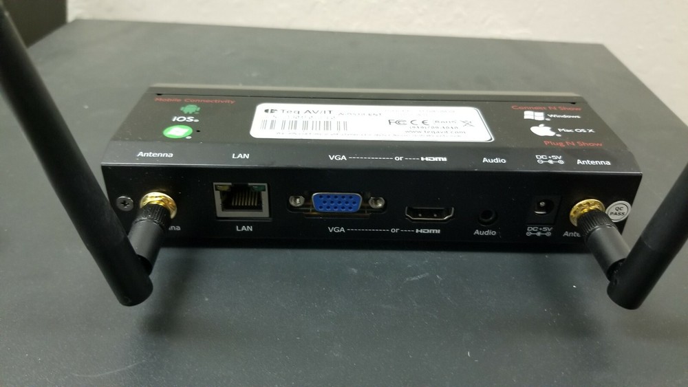 Teq AVIT WID510-ENT Wireless Device Presentation System with Dongle