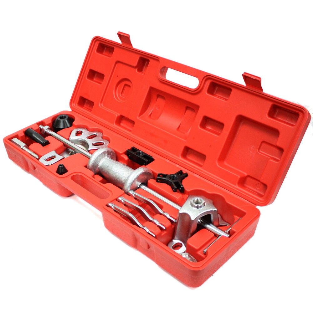 9 Way Internal External Slide Hammer Wheel Axle Bearing Dent Hub Gear Puller Set