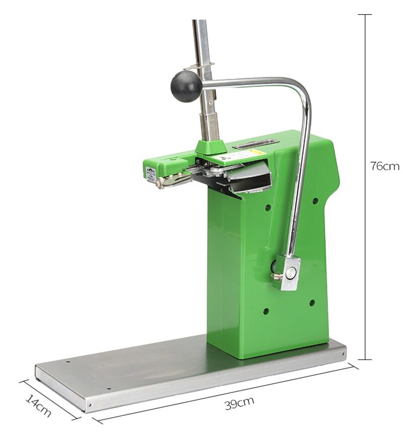 New Plastic Bag Binding and Sealing Machine Continuous Roll Bag Buckle Machine