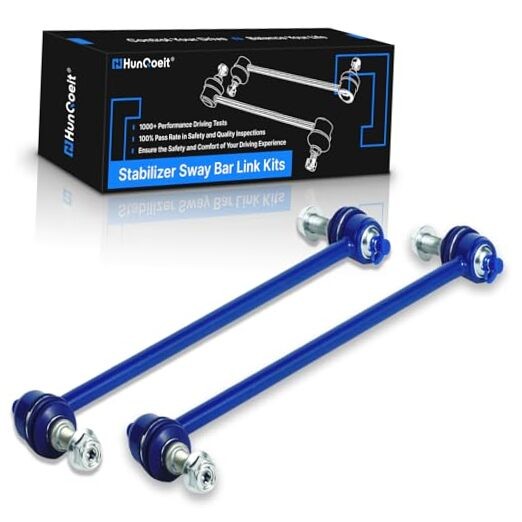 K80252 2Pcs Front Stabilizer Sway Bar End Links Compatible with Chevy 2005