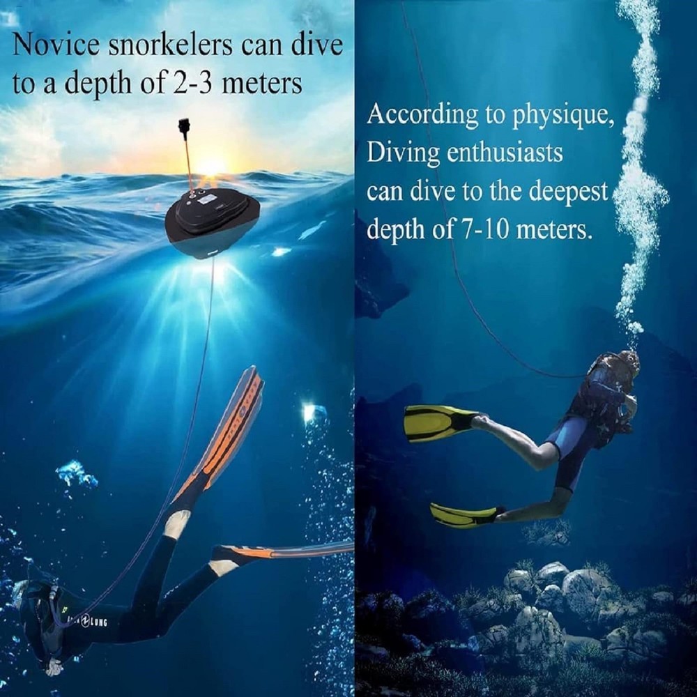 Scuba Diving Ventilator,Waterproof Portable Rechargeable Hookah Dive System