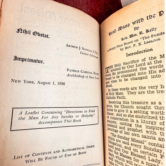 Religious Vintage Book Collection