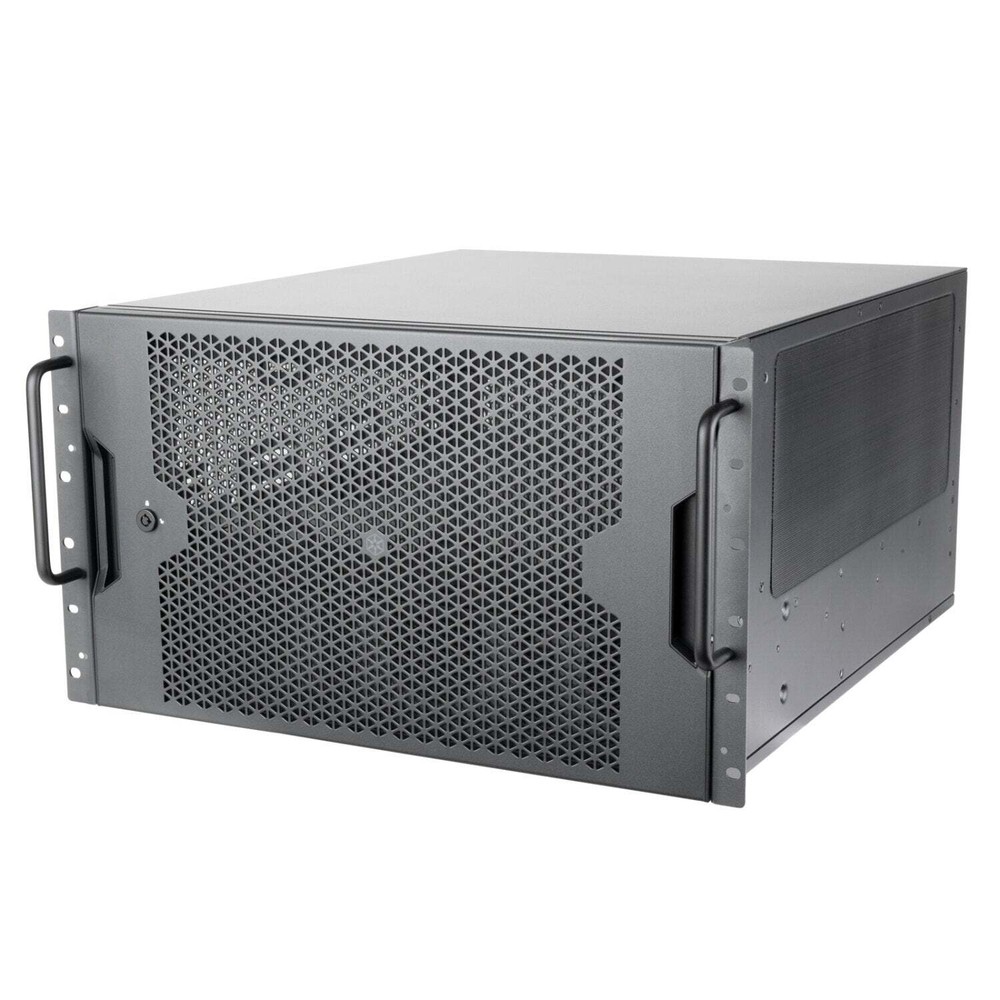 SilverStone RM600 6U Rackmount Chassis featuring Dual PSU Compatibility