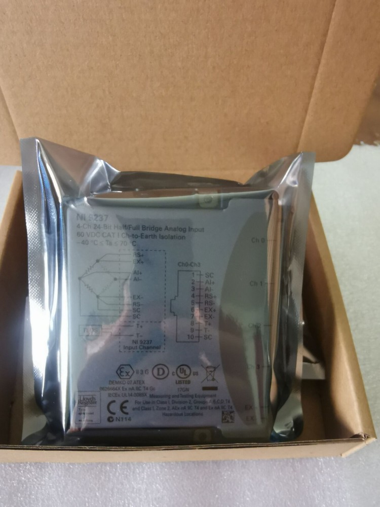 New National Instruments NI 9237 with DSUB cDAQ Strain / Bridge Input Module