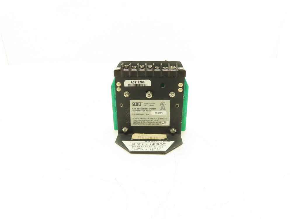 Scott Gas Detection System Transmitter Assembly 18-28.5VDC