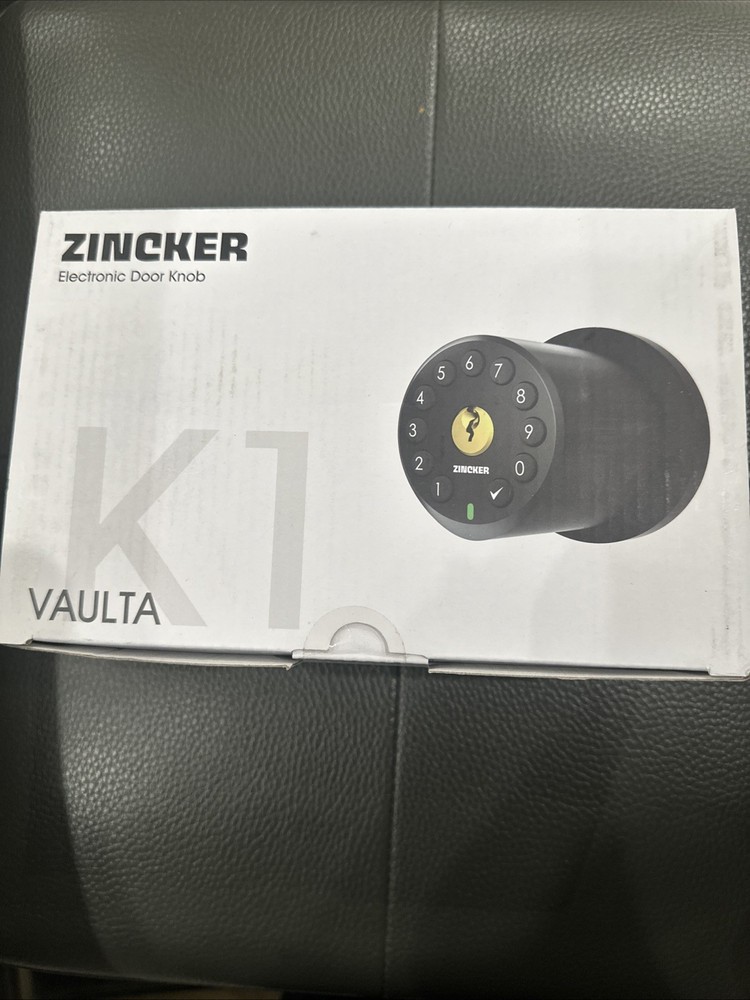 Zincker Vaulta K1 Electronic Door Knob Lock