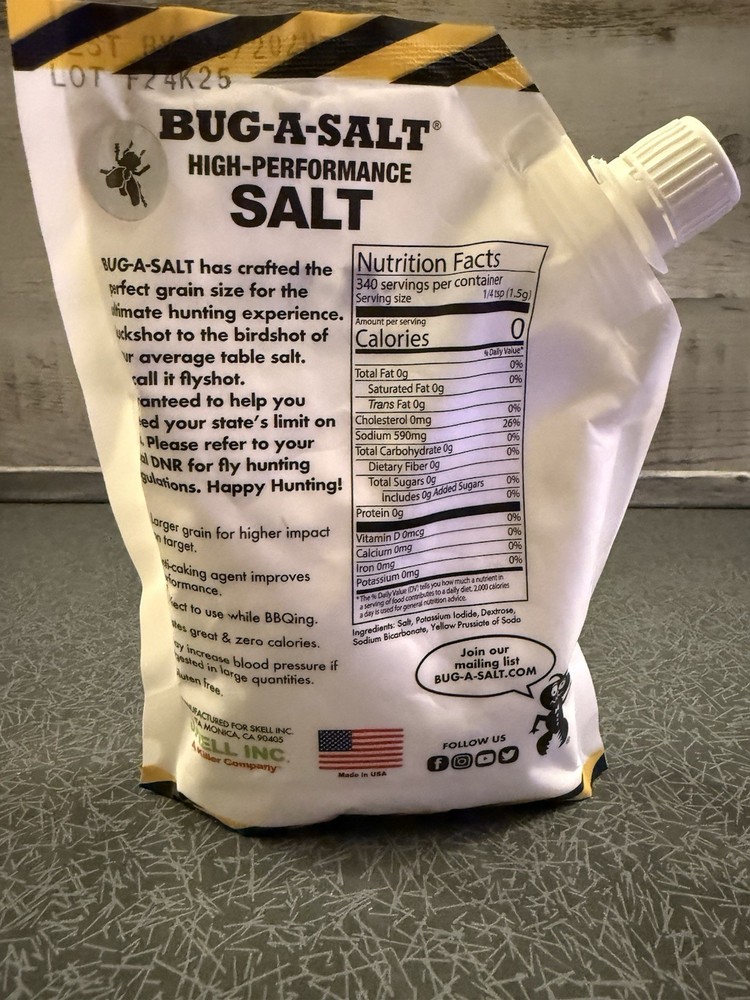 NEW High Performance Salt - Pouch Bug-A-Salt