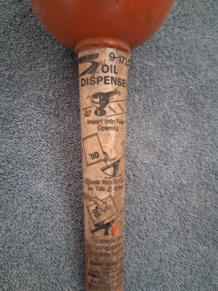 champ 9-1733 oil dispenser