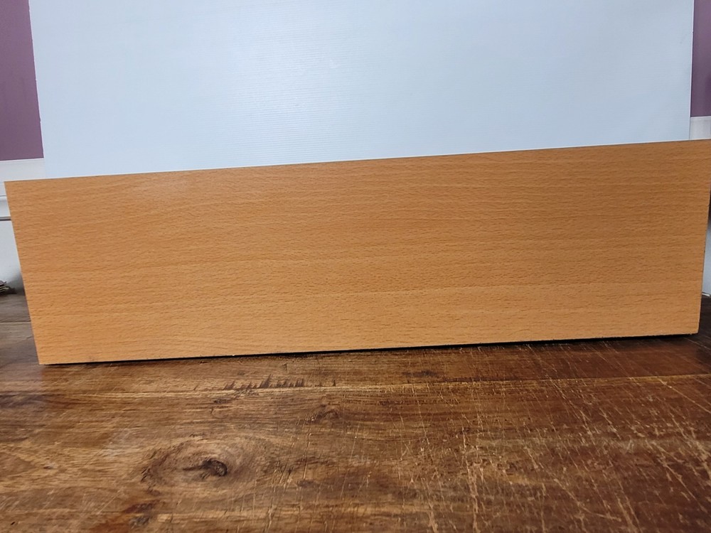 CD STORAGE BOX, 60 CD HOLDER, TIMBER AND PLASTIC CONSTRUCT