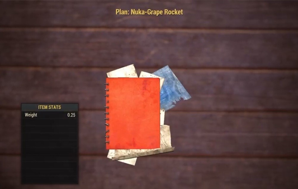 (Xbox) Nuka-Grape Rocket Plan