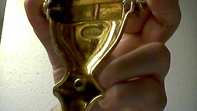 Baldwin Colonial Door Knocker - USED - Solid Brass