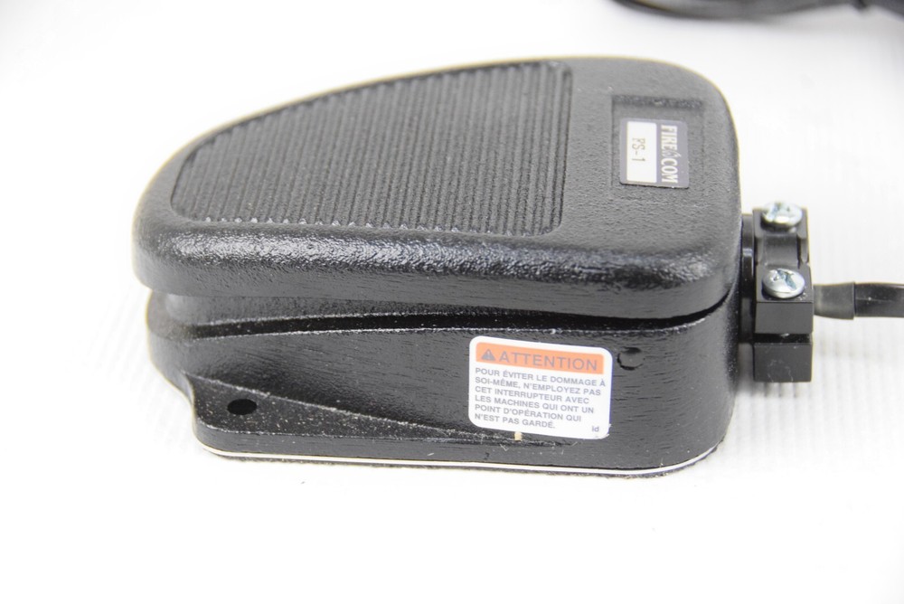 Fire Com FS-1 Hands Free Footswitch For EMS Communication