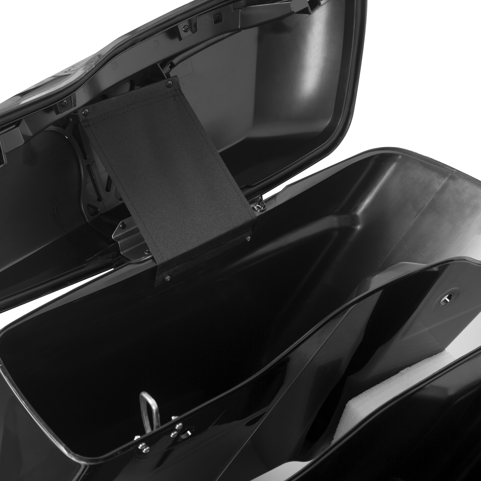 5" Stretched Extended Hard Saddle Bags For 93-13 Harley Street Glide Road King