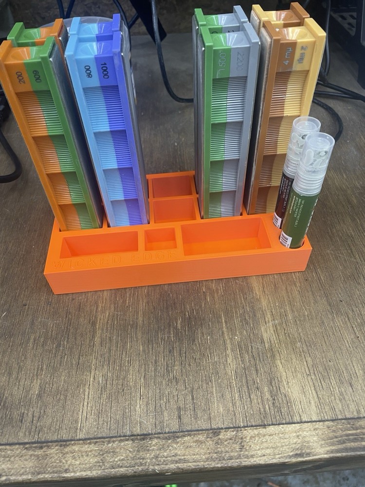 wicked edge stone Holder Orange Version