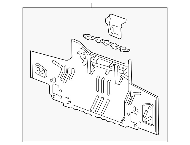 Genuine GM Rear End Panel 84154027