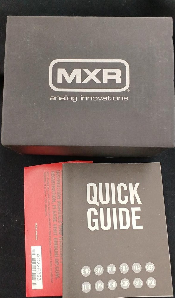 MXR M148 Micro Chorus Guitar Effects Pedal Used