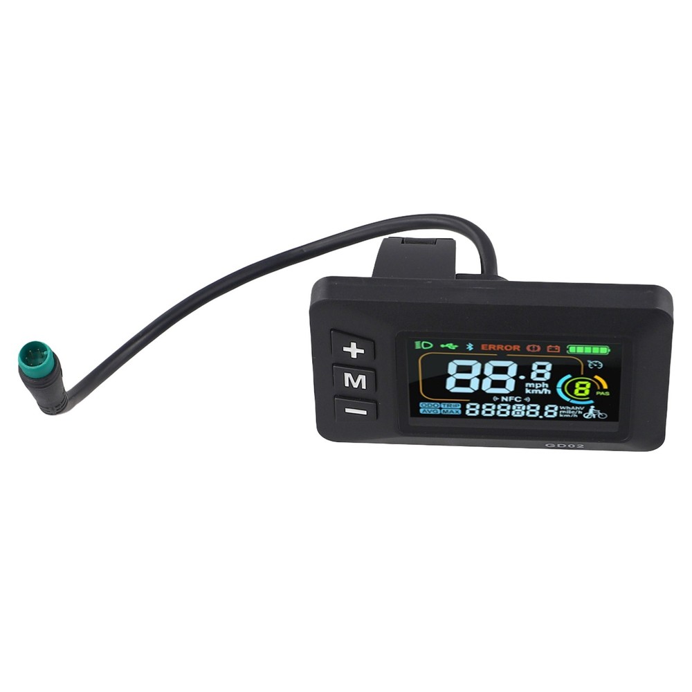 LCD Display for E Bikes Waterproof with Compatibility for Multiple Voltages