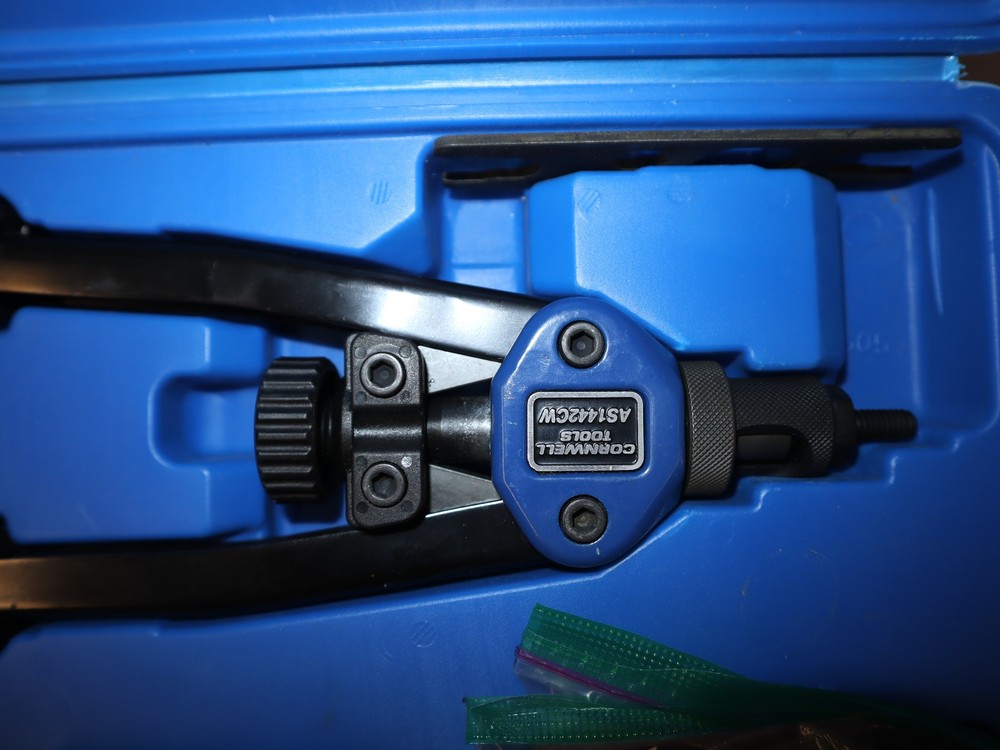 Cornwell Tools 13” Nut/Thread Setting Hand Riveter Kit - AS1442CW - AO4076496