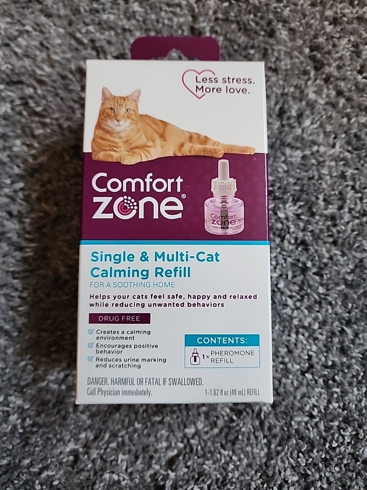 Comfort Zone Calming Diffuser Refills, single & Multi-Cat, for a Soothing Home