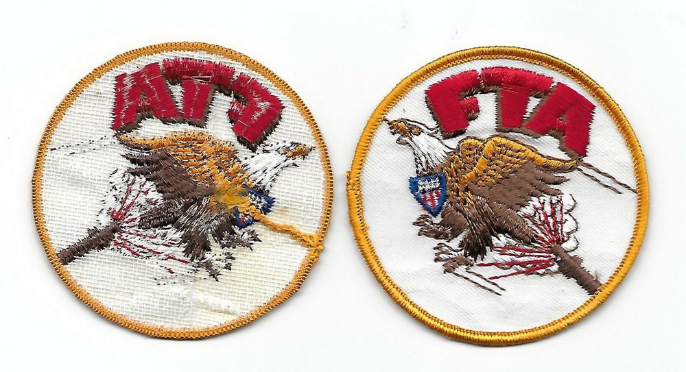 FTA - PATCH - 3 INCH ON TWEEL - MERROWED EDGE