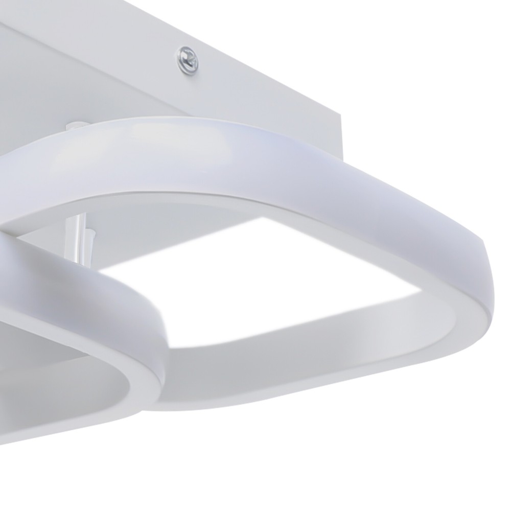 Square LED Ceiling Light Flush Mount Kitchen Bedroom Down Lighting Fixture Lamp
