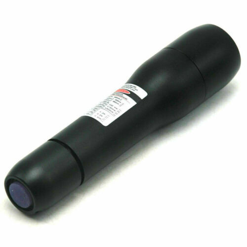 Waterproof 450nm Blue Laser Pointer Dot Spot Adjustable Presentation LED Torch