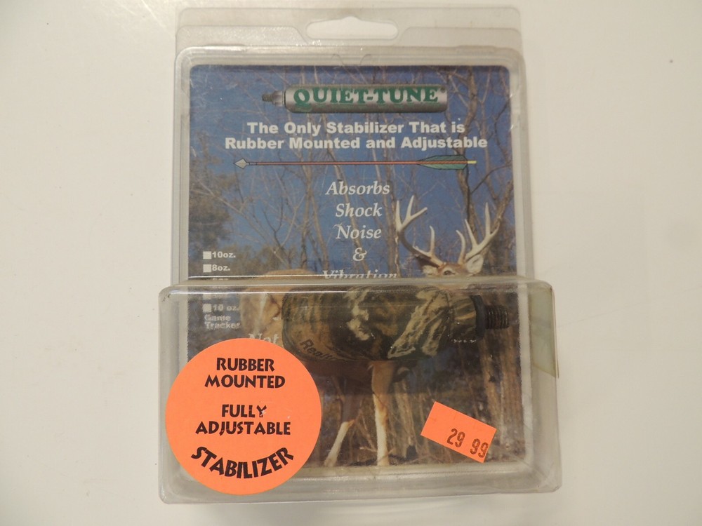 Quiet-Tune 6 oz. rubber mounted adjustable Stabilizer New realtree pattern