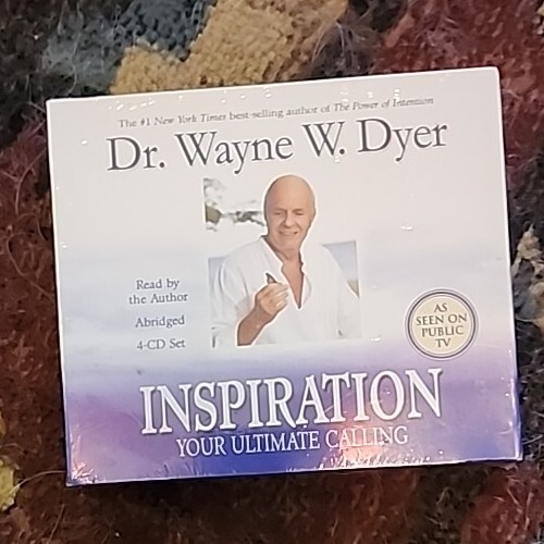 Inspiration Your Ultimate Calling: Dr Wayne Dyer Audio 4 CD Lecture NEW Selfhelp