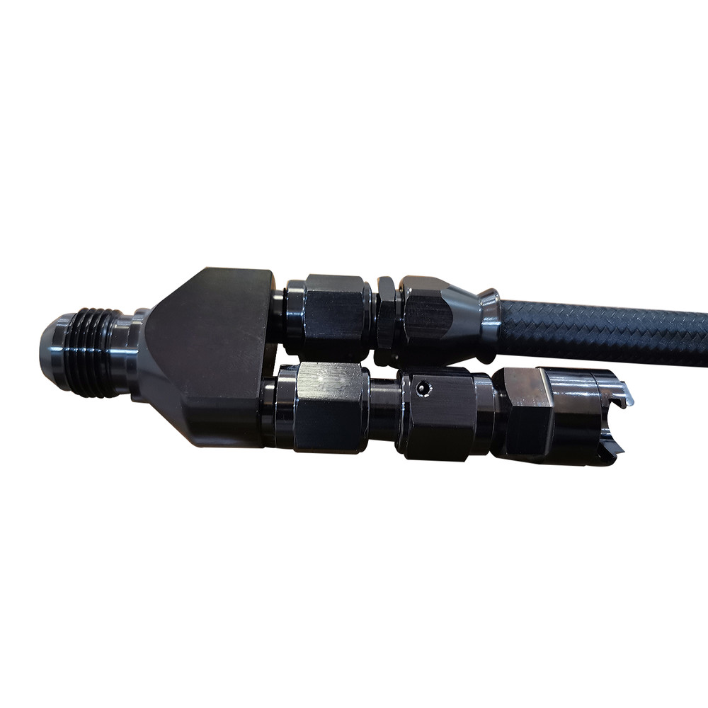 Flex Fuel Sensor Bypass Splitter Flexfuel -8AN In/out LS CTSV E85 (No Sensor) US