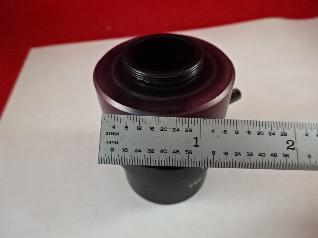 B&S A PORT CAMERA ADAPTER MICROSCOPE OPTICS AS IS BIN#W4-G-15