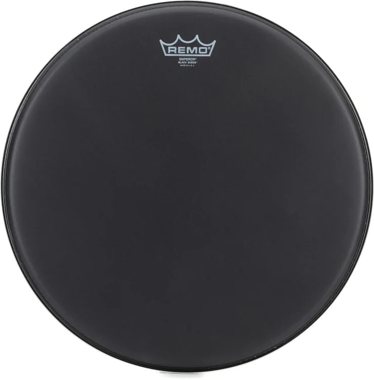 Remo Emperor Black Suede Drumhead - 16"