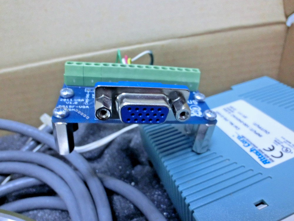 Accu-Coder TRI-212R5-2048NV1RHV-M00 Encoder+Altech PS-S1005+Grantech DB15F,+9689