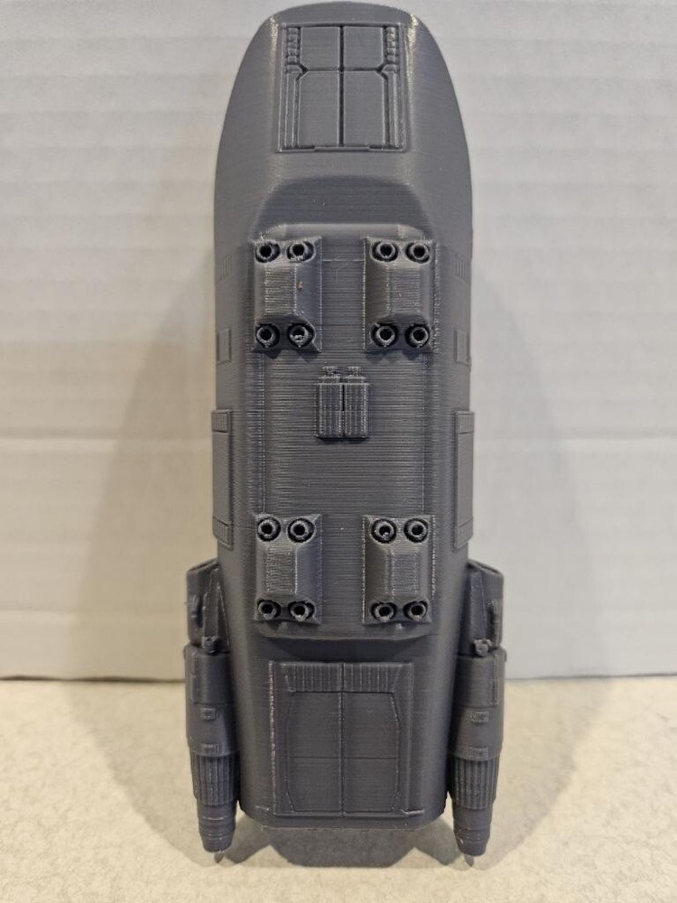 3d Printed Colonial Shuttle 6in Model Printed Whole