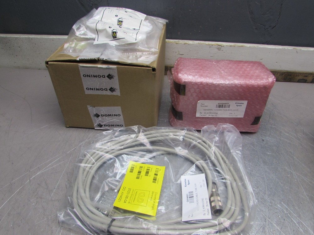 NEW! DOMINO EPT044661, GENERAL CONNECTION BOX, w/ CABLE & PACKING, MAKE OFFER!