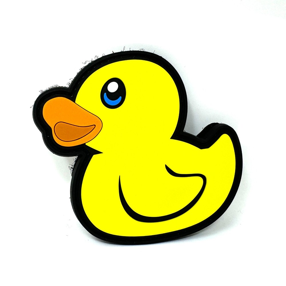 Rubber Ducky PVC Morale Patch - Funny Hoop and Loop Tactical Patch
