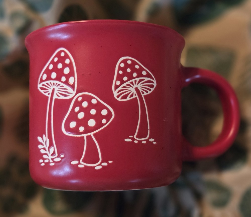 Coffee Mug Mushroom.