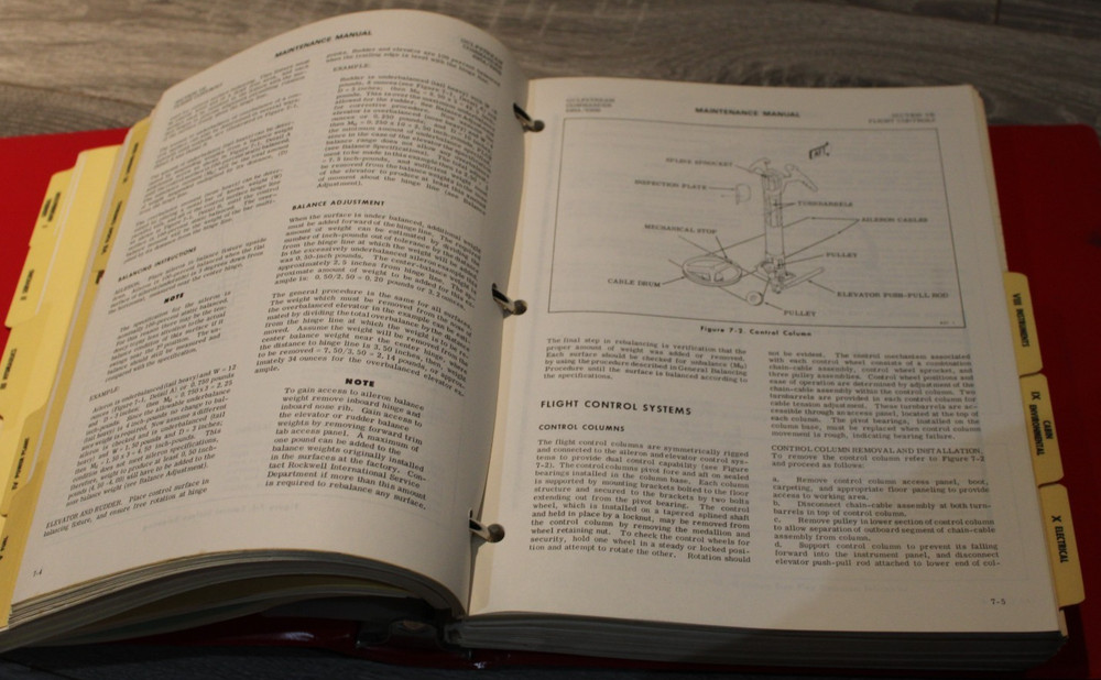 GULFSTREAM COMMANDER 690 A/B MAINTENANCE Manual 1982