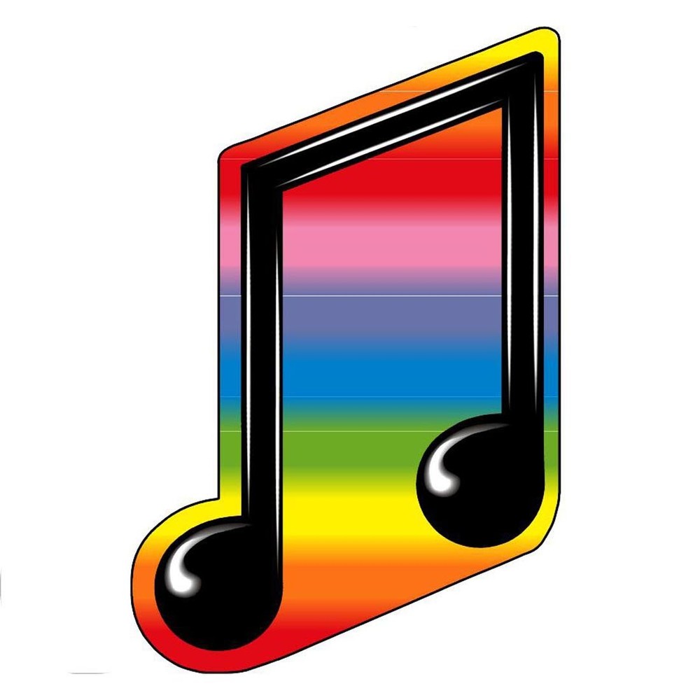 Creative Shapes Music Note Notepad