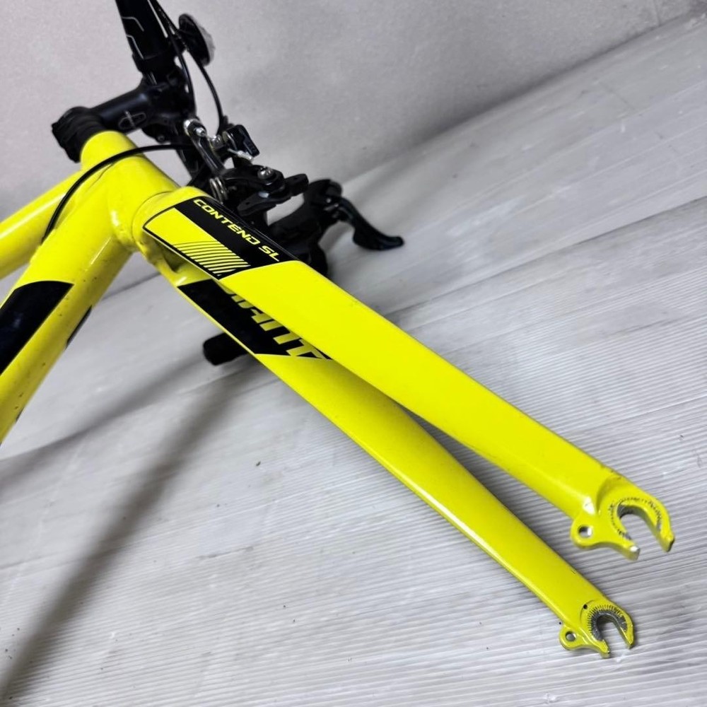 Giant AX30 Road Frame Set Yellow