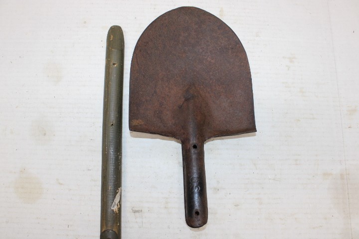 WW2 US Military Issue Entrenching Shovel T-Handle E-Tool JF62