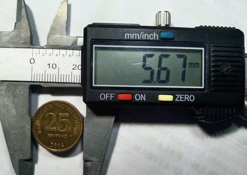 PHILIPPINES 25 SENTIMO 2014 DOUBLE DIE ERROR