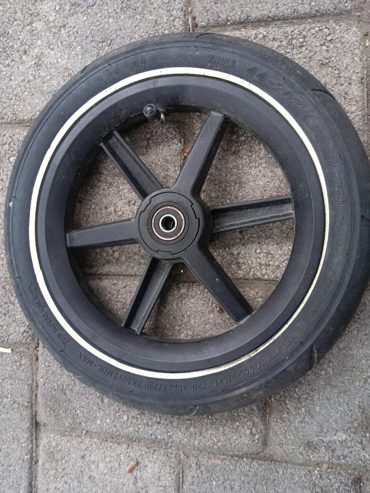 Thule Wheel Assembly 12" Front For Urban Glide 1 Or 2  Stroller.