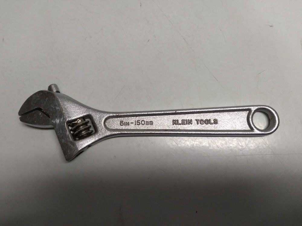 Klein Tools #501-6 Adjustable Wrench 6"