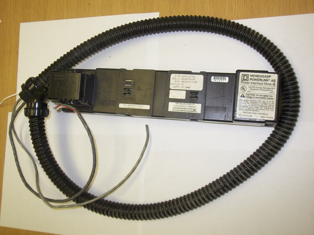 SQUARE D NEHB242ASP POWERLINK AS POWER INTERFACE MODULE SER B1 FIRMWARE 0300