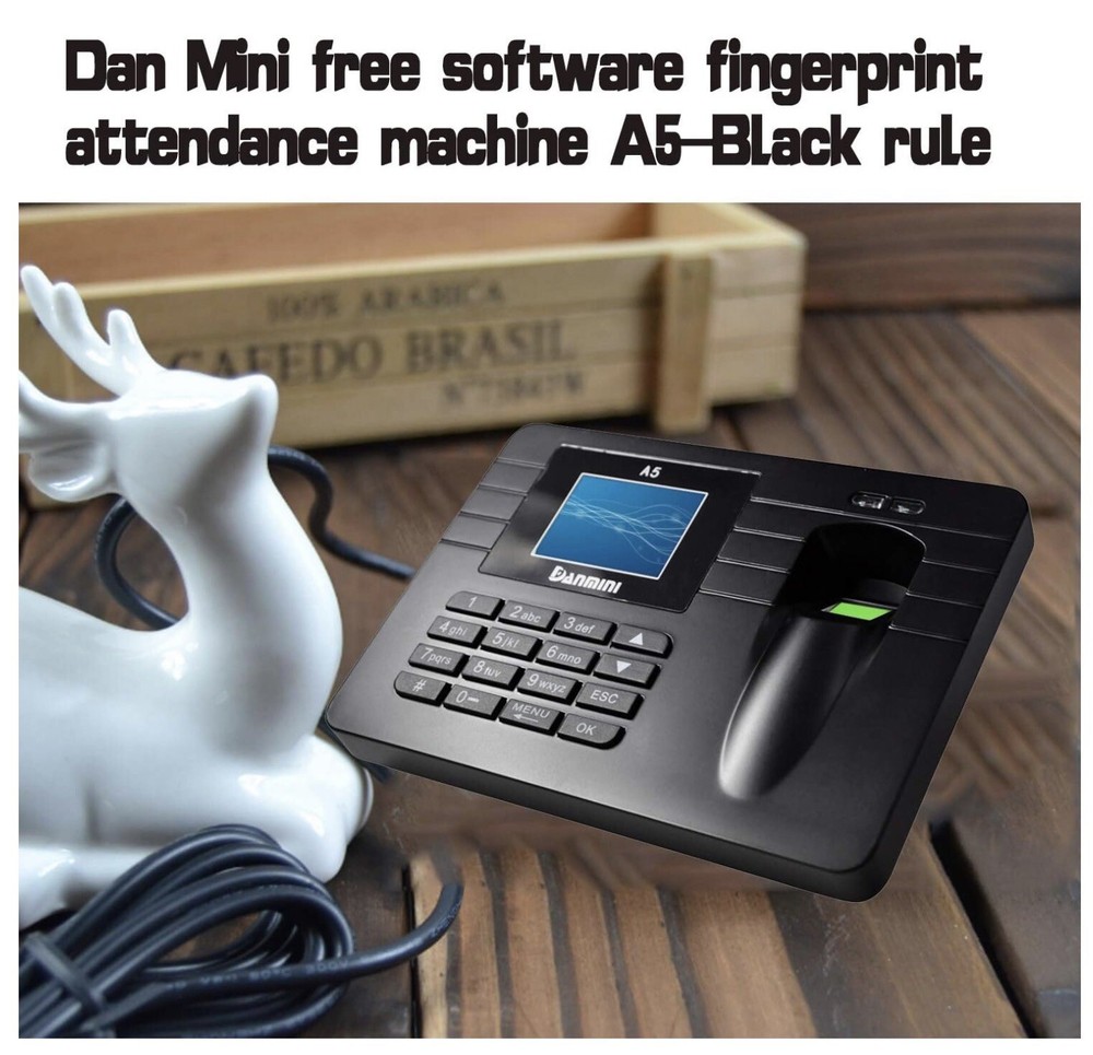 DANMINI A5 2.4 LCD Display Smart Attendance Machine With Fingerprint Biometric